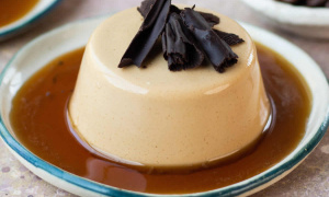 Pana kota (Panna cotta) sa kafom